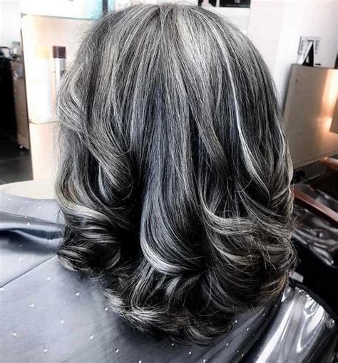 Salt And Pepper Hair Color Make Your Gray Hair Look Super Trendy