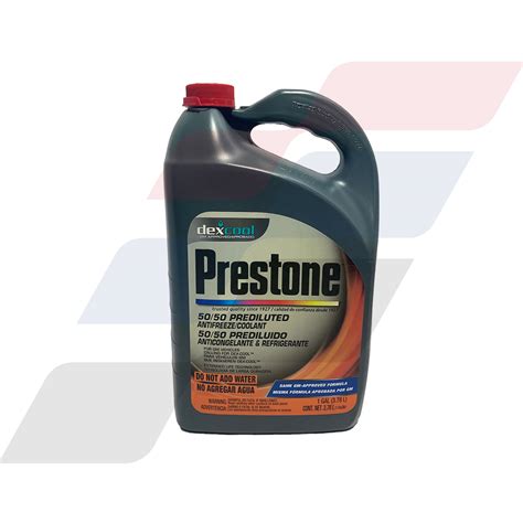 Coolant Prestone Dexcool GM 50 50 Naranjo HK Repuestos