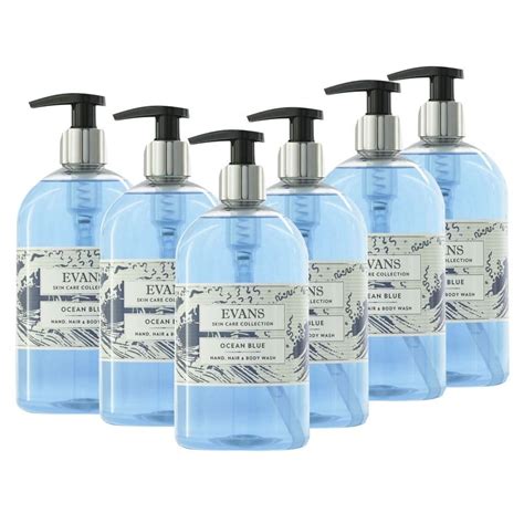 Evans Vanodine Ocean Blue - Hand Hair & Body Wash