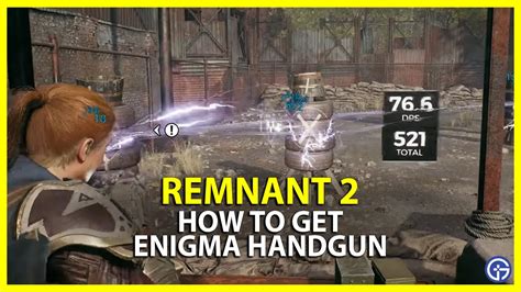 How To Get The Enigma Handgun In Remnant 2 Gamer Tweak