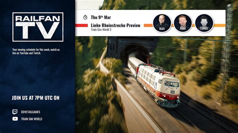 Train Sim World 3 Linke Rheinstrecke Mainz Koblenz Preview Matt