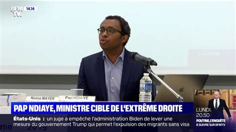 Pap Ndiaye Ministre De LÉducation Cible De Lextrême Droite