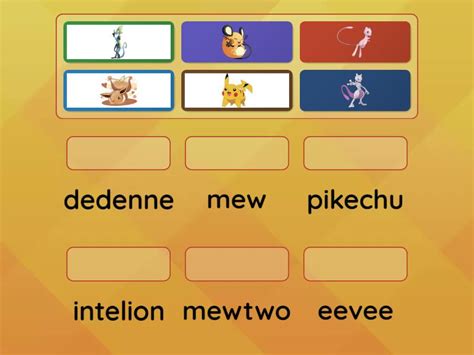 Pokemon - Match up