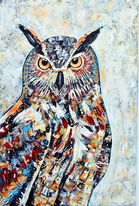 Great Horned Owl Poster Print Jenn Seeley 18 X 24