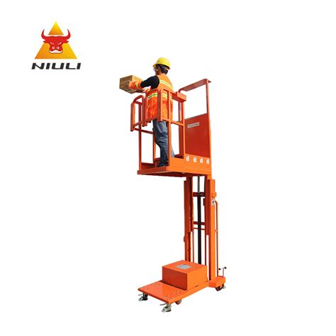 Aerial Lift Platform The Semi Electric Order Picker China The Semi