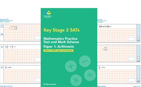 [free] Ks2 Maths Sats Arithmetic Practice Paper 1 Pack 2