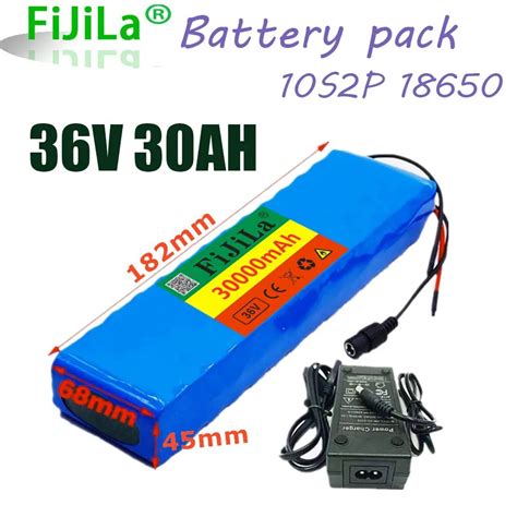 10s2p 36v 30ah Battery Ebike Battery Pack 18650 Li Ion Battery 500w High Power And Capacity 42v