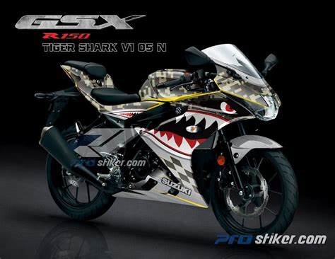 Modifikasi Stiker Motor Suzuki Gsx R150 Wacana Modif Motor