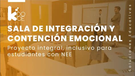 Sala De Integración Y Contención Emocional Youtube