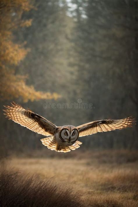 Glory of great horned owl stock image. Image of grace - 293015559