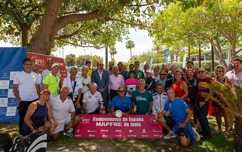 Finaliza Con Xito El Campeonato De Espa A De Veteranos De Tenis