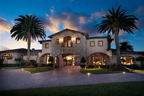 Estate Of The Day 99 Million Mediterranean Mansion In Rancho Santa