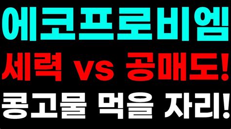 에코프로비엠 세력 Vs 공매도 콩고물 먹을 자리 에코프로비엠 2차전지 2차전지관련주 배터리 리튬종목 Msci