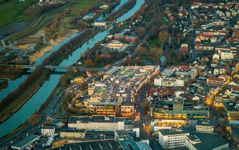 Luftbild Hamm Abstellfl Che F R Parkende Autos Auf Dem Einkaufs