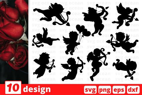 Cupid Svg Bundle Illustration Par Svgocean · Creative Fabrica