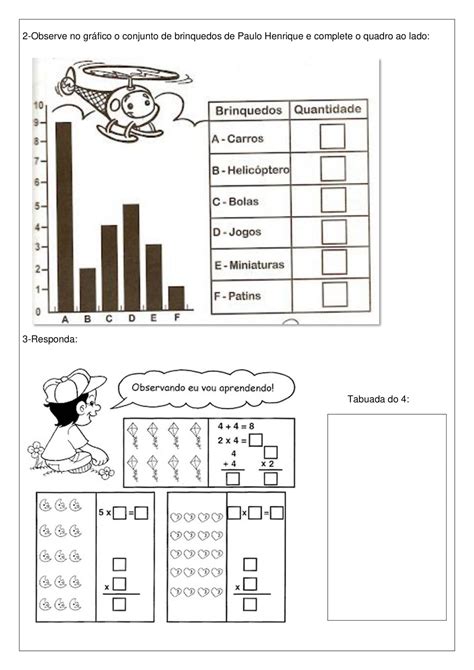 3º Ano Plano De Aula E Atividades De MatemÁtica Probalidade E EstatÍstica Cuca Super Legal