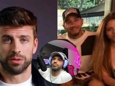 La IncÓmoda ReacciÓn De Gerard Piqué Cuando El Kun Agüero Habló De Lewis Hamilton “¿cuál Es El