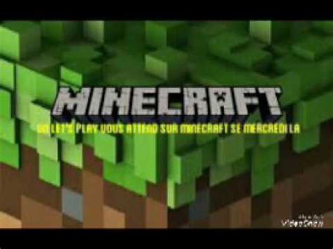 Let S Play Minecraft Mercredi Septembre Youtube