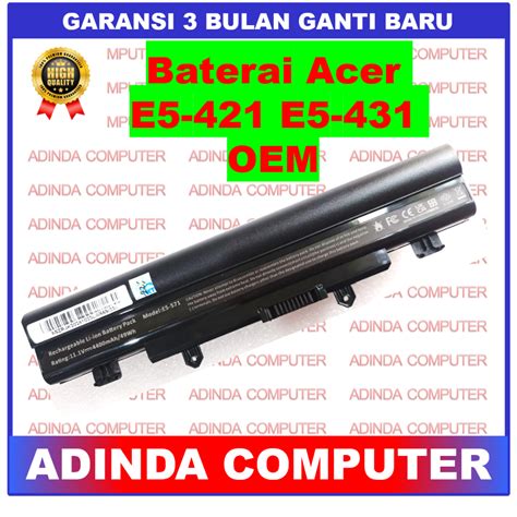 Jual Baterai Acer Aspire E14 E5 421 E15 E5 411 E5 421G E5 471 E5 471G