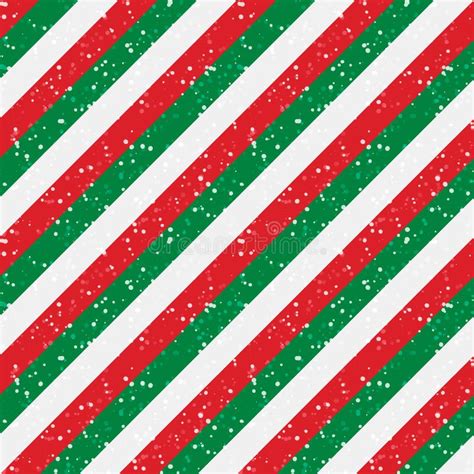 Christmas Diagonal Striped Red and Green Lines with Snow Texture Stock ...