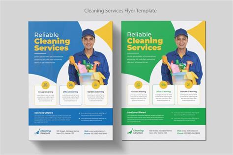 Cleaning Service Flyer Template