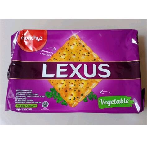 Biskuit Lexus Munchys Biskuit Sayuran Vegetable Crackers Lazada