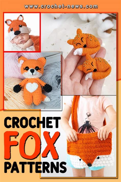 21 Crochet Fox Patterns Crochet News