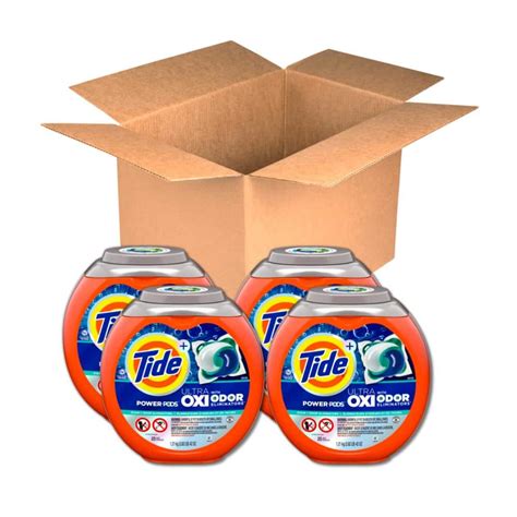 Tide Ultra Oxi Power Odor Eliminators Unscented Laundry Detergent Pods