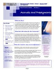 Understanding Accruals And Prepayments In Financial Accounting Course