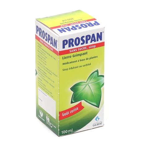 Prospan Sirop Pour La Toux Grasse Expectorant Fluidifiant Bronchique