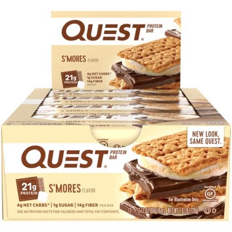 Quest S'mores Protein Bars, 12 ct - Fred Meyer