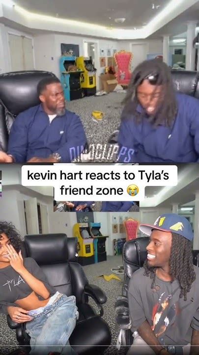 Kevin Hart Reaction To Tylas Friend Zone Kaicenatstream Youtube