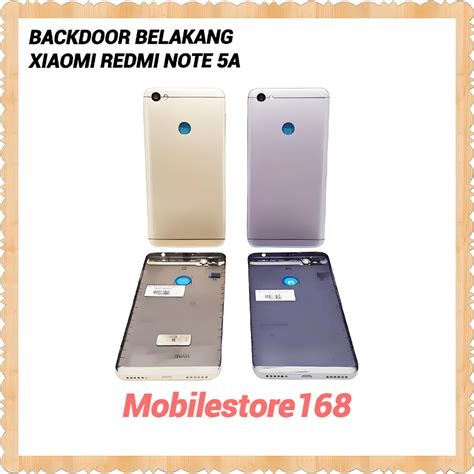 Jual BACKDOOR BACK CASING HOUSING XIAOMI REDMI NOTE 5A PENUTUP