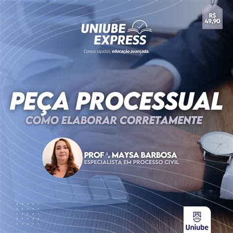 PeÇa Processual Como Elaborar Corretamente Uniube Hotmart