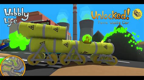 How To Unlock The Toxic Waste Car In Wobbly Life Youtube