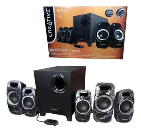 Sistema De Altavoces Surround 51 Creative Inspire T6300 Mercadolibre