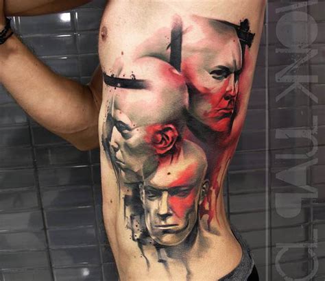 Creepy Heads Tattoo By Uncl Paul Knows Post 16031