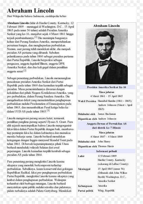 Abraham Lincoln El Segundo Discurso Inaugural De Abraham Lincoln En Su