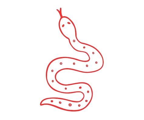 Sketch of a coiled rattlesnake ready to strike | Premium AI-generated image