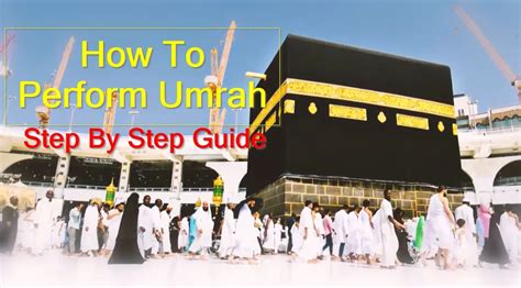 How To Perform Umrah Easy Step By Step Guide Pdf