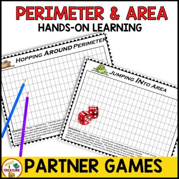 Area and Perimeter Games by Hunt 4 Treasure | Teachers Pay Teachers