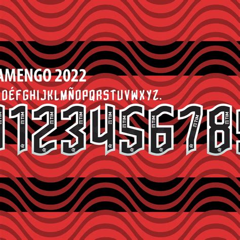 Fonte Flamengo 2022 Loja FV SPORTS Elo7 Produtos Especiais