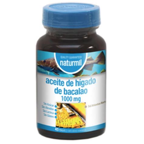 Aceite De Higado De Bacalao Mg Perlas Naturmil