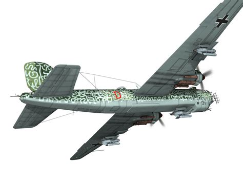 Heinkel He 177 A 5 Greif 6NDN 3D Model CGTrader