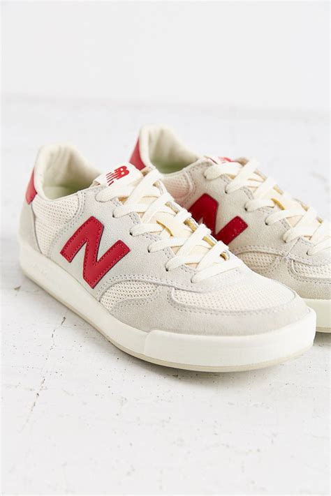 New Balance Crt300 Court Sneaker In Red Lyst