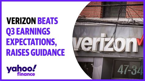 Verizon Beats Q Earnings Expectations Raises Guidance Youtube