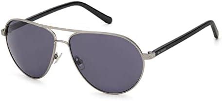 Fossil Men S Fos G S Sunglasses Matte Dark Ruthenium