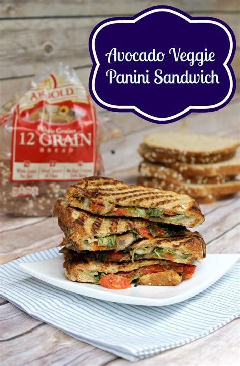 Avocado Veggie Panini Sandwich Recipe ⋆ Makobi Scribe | Recipe ...