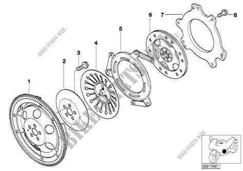 Kupplung Einzelteile für BMW Motorrad R 1150 RT 00 ab 2000 BMW