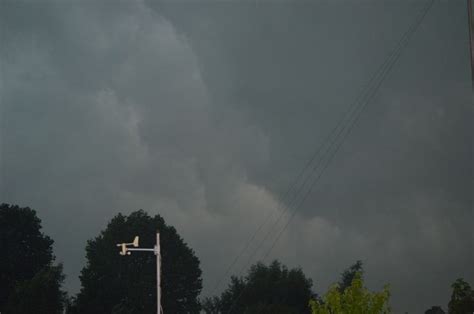 Zwaar Onweer Boven Stasegem Op Juli